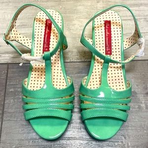 Brand New B.A.I.T Footwear Teal sandals
